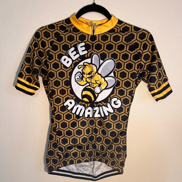 Bee Amazing Cycling Jersey & Shorts Set - XS - Picture 1 of 10